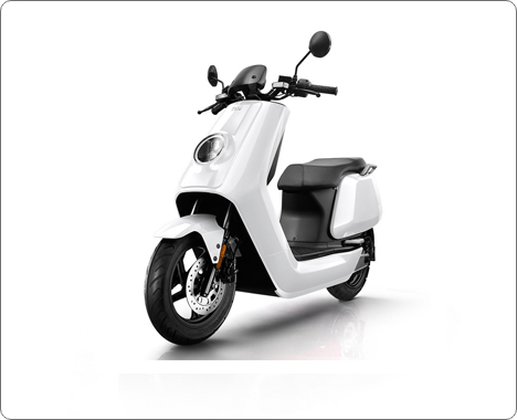 white scooter